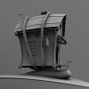 蜗牛的家-建筑-科幻-VR/AR模型-3D城