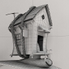 蜗牛的家-建筑-科幻-VR/AR模型-3D城