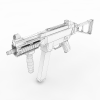 Heckler & Koch UMP冲锋枪-VR/AR模型-3D城