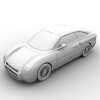 红色豪车-汽车-家用汽车-VR/AR模型-3D城