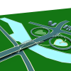 桥-建筑-科幻-VR/AR模型-3D城