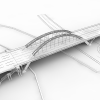 桥-建筑-科幻-VR/AR模型-3D城