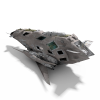 HN T-42 Battlecruiser-飞机-军事飞机-VR/AR模型-3D城