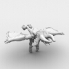 怪物-角色人体-角色-VR/AR模型-3D城