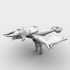 怪物-角色人体-角色-VR/AR模型-3D城