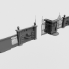 大门-建筑-其它-VR/AR模型-3D城