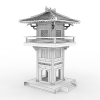 中国古建小楼-建筑-古建筑-VR/AR模型-3D城