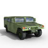 Hummer-汽车-军事汽车-VR/AR模型-3D城