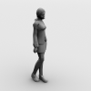 街舞区MM-角色人体-女人-VR/AR模型-3D城