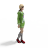 街舞区MM-角色人体-女人-VR/AR模型-3D城