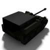 ASU-57 空降自行火炮-汽车-军事汽车-VR/AR模型-3D城