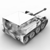 ASU-57 空降自行火炮-汽车-军事汽车-VR/AR模型-3D城
