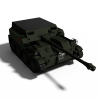 ASU-57 空降自行火炮-汽车-军事汽车-VR/AR模型-3D城