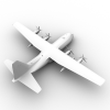 C-130飞机-飞机-军事飞机-VR/AR模型-3D城