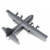 C-130飞机-飞机-军事飞机-VR/AR模型-3D城