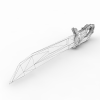 Olga knife-VR/AR模型-3D城