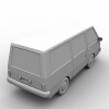 面包车-汽车-家用汽车-VR/AR模型-3D城