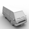 面包车-汽车-家用汽车-VR/AR模型-3D城