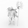 神话OL角色-角色人体-角色-VR/AR模型-3D城