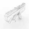 恐龙猎人武器系列-VR/AR模型-3D城