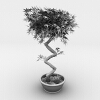 盆景-动植物-盆栽-VR/AR模型-3D城