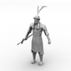 辽国中年武官-角色人体-角色-VR/AR模型-3D城
