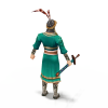 辽国中年武官-角色人体-角色-VR/AR模型-3D城