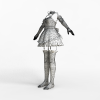 花边连衣裙-文体生活-服装饰品-VR/AR模型-3D城