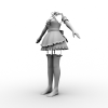 花边连衣裙-文体生活-服装饰品-VR/AR模型-3D城
