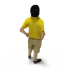 男人-角色人体-男人-VR/AR模型-3D城