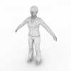 女人-角色人体-角色-VR/AR模型-3D城