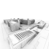 商业园区 -建筑-办公-VR/AR模型-3D城