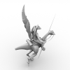 怪兽-角色人体-角色-VR/AR模型-3D城
