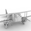 喷雾机-飞机-军事飞机-VR/AR模型-3D城