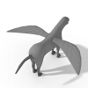 半鹰半马的有翅怪兽-角色人体-角色-VR/AR模型-3D城