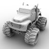 福特拾取怪物卡车-汽车-其它-VR/AR模型-3D城