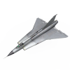 Saab-35 Draken战斗机-飞机-军事飞机-VR/AR模型-3D城