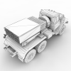BM-21 GRAD装甲车-汽车-军事汽车-VR/AR模型-3D城