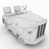 机场行李牵引车-汽车-其它-VR/AR模型-3D城