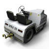 机场行李牵引车-汽车-其它-VR/AR模型-3D城