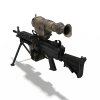 M249 TWS-VR/AR模型-3D城