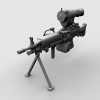 M249 TWS-VR/AR模型-3D城