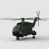 直-8直升机-飞机-直升机-VR/AR模型-3D城