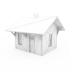 小房子-建筑-住宅-VR/AR模型-3D城