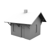 小房子-建筑-住宅-VR/AR模型-3D城