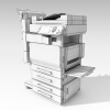 复印机-文体生活-办公用品-VR/AR模型-3D城
