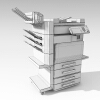 复印机-文体生活-办公用品-VR/AR模型-3D城