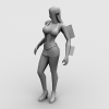 卓越之剑 精灵法-角色人体-角色-VR/AR模型-3D城