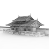 中国古建衙门-建筑-古建筑-VR/AR模型-3D城