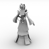 女人-角色人体-角色-VR/AR模型-3D城
